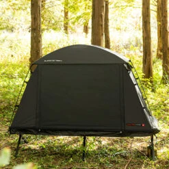 [NEW] KZM Black Cot Tent II -Zipp Camping Shop K221T3T01 06