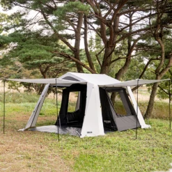 KZM Oscar House Cabin Tent 18 KZM Oscar House Cabin Tent -Zipp Camping Shop K221T3T02 01