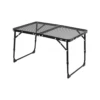 KZM Iron Mesh Slim Mini Table - Black -Zipp Camping Shop K8T3U011 2