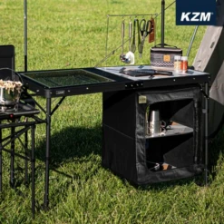 KZM Iron Mesh Cabinet Kitchen Table II 14 KZM Iron Mesh Cabinet Kitchen Table II -Zipp Camping Shop K9T3U004 5 600x600 17a0a03b d9ed 4264 b6ff f603a2166f8f
