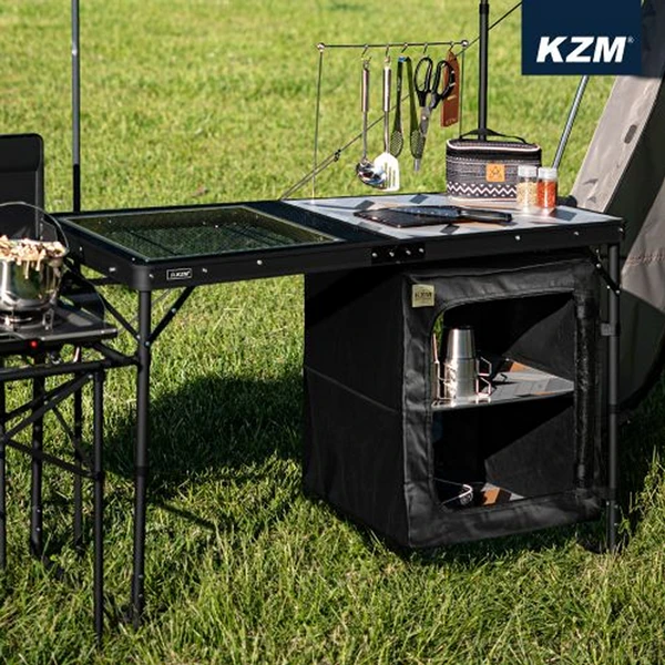 KZM Iron Mesh Cabinet Kitchen Table II 6 KZM Iron Mesh Cabinet Kitchen Table II - Image 4