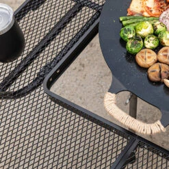 KZM Iron Mesh Fireplace Table II 17 KZM Iron Mesh Fireplace Table II -Zipp Camping Shop K9T3U012 5 png