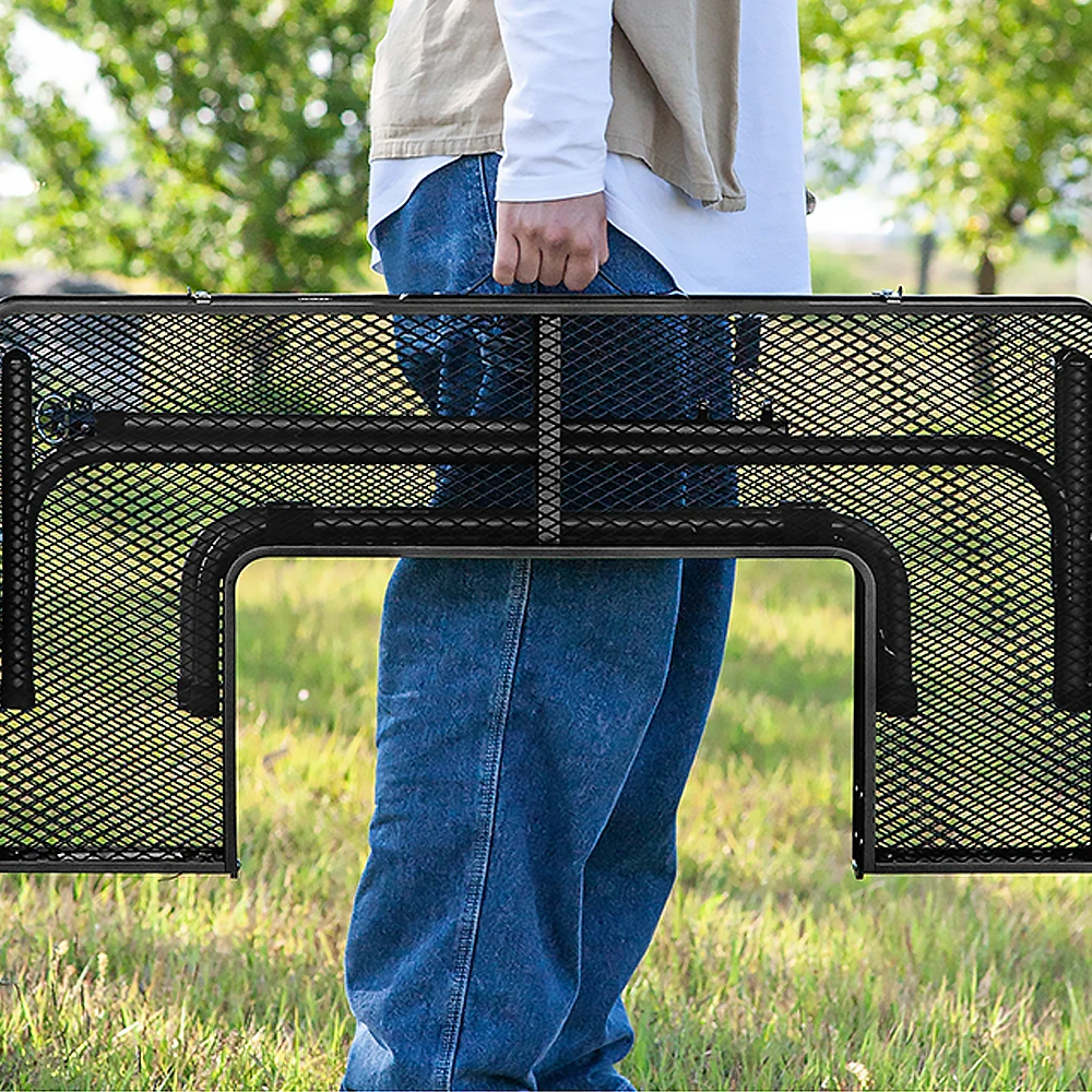 KZM Iron Mesh Fireplace Table II 13 KZM Iron Mesh Fireplace Table II - Image 11