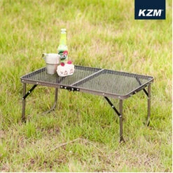 KZM Iron Mesh Picnic Table -Zipp Camping Shop K9T3U013 2