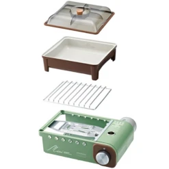 Kovea Retro Mini All In One Cooking Gas Stove 13 Kovea Retro Mini All In One Cooking Gas Stove -Zipp Camping Shop KGG 1805 3