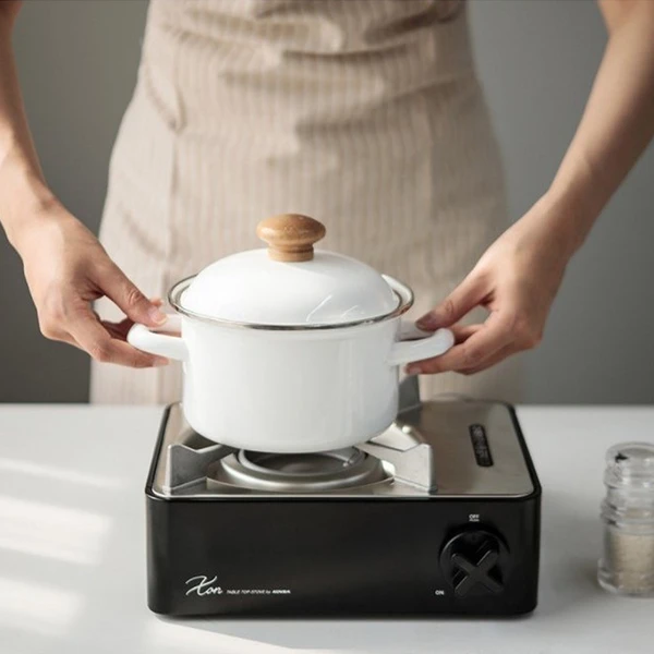 Kovea X On Mini Gas Stove White 5 Kovea X On Mini Gas Stove White - Image 3