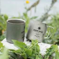 Snow Peak Titanium Double Wall Cup 450ml 9 Snow Peak Titanium Double Wall Cup 450ml -Zipp Camping Shop LP 450