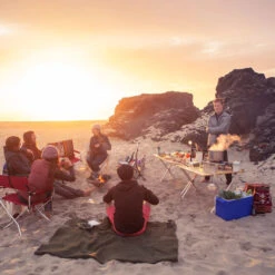 Snow Peak Single Action Table Long, Bamboo Top -Zipp Camping Shop LV 015TR lp