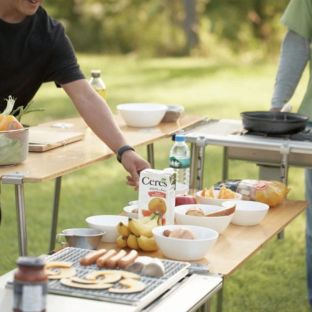 Snow Peak IGT Multi Function Table Bamboo Top 5 Snow Peak IGT Multi Function Table Bamboo Top - Image 3