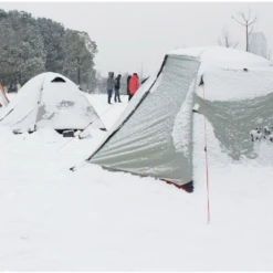 Hewolf 2 Person Double Layer Aluminum Pole Tent -Zipp Camping Shop MON 1595 GRN 3