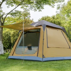 Hewolf Large 8 Person Square Top Automatic Tent -Zipp Camping Shop MON 1847 CAM 5