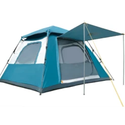 New Arrival 17 Hewolf Auto 4 Person Tent Teal