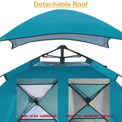 Hewolf Auto 4 Person Tent Teal 16 Hewolf Auto 4 Person Tent Teal -Zipp Camping Shop MON 2011 TEAL 8 600x600 d9a2104b c0aa 4478 86e1 23d1034b0ba0