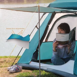 Hewolf Auto 4 Person Tent Teal 13 Hewolf Auto 4 Person Tent Teal -Zipp Camping Shop MON 2011 TEAL 9 600x600 e6675982 7639 4e42 8f82 f294c88196f7