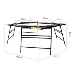 Camp Leader Portable And Multiple Function BBQ Table -Zipp Camping Shop MON24 3 jpg