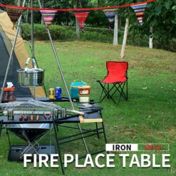 Camp Leader Portable And Multiple Function BBQ Table -Zipp Camping Shop MON24 9