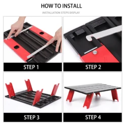 Camp Leader Foldable Low Camping Coffee Table -Zipp Camping Shop MON41 4 edited