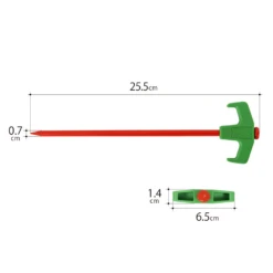 DoD Carrot Peg 19 DoD Carrot Peg -Zipp Camping Shop PG1 573 OR 11
