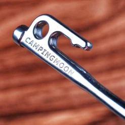 Campingmoon Stainless Steel Tent Pegs Silver -Zipp Camping Shop R26 8 7