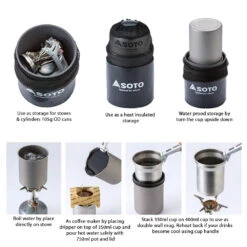 Soto ThermoStack Combo Cookset 12 Soto ThermoStack Combo Cookset -Zipp Camping Shop SOD 521 03