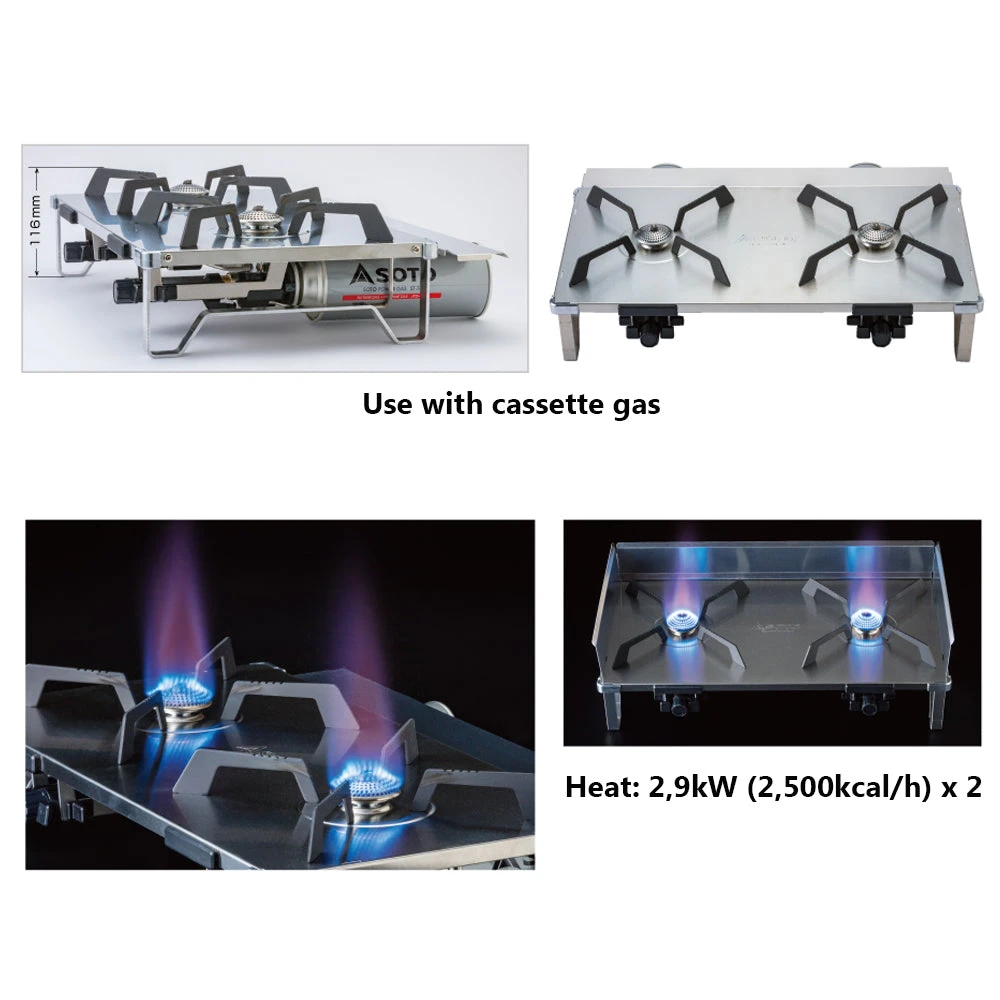 Soto Regulator 2 Burner GRID 5 Soto Regulator 2 Burner GRID - Image 3