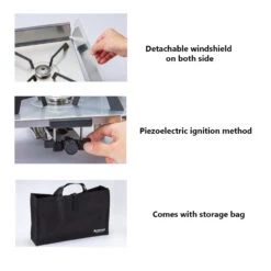 Soto Regulator 2 Burner GRID 9 Soto Regulator 2 Burner GRID -Zipp Camping Shop ST 526 02