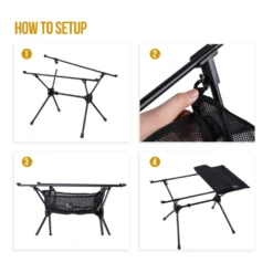 OneTigris Portable Camping Table 03 27 OneTigris Portable Camping Table 03 -Zipp Camping Shop Setup