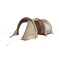 DoD Kamaboko Tent 3 S - Tan (Showroom Unit, Setup Once Outdoor) -Zipp Camping Shop T3 688 TN 3