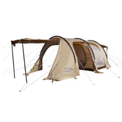 DoD Kamaboko Tent 3 S - Tan (Showroom Unit, Setup Once Outdoor) -Zipp Camping Shop T3 688 TN 4