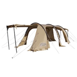 DoD Kamaboko Tent 3 S - Tan (Showroom Unit, Setup Once Outdoor) -Zipp Camping Shop T3 688 TN 5