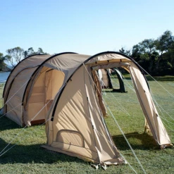 DoD Kamaboko Tent 3 S - Tan (Showroom Unit, Setup Once Outdoor) -Zipp Camping Shop T3 688 TN 7 600x600 9624bcf5 481b 4170 95f8 3aab435060b7