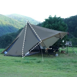 DoD Yadokari Tent -Zipp Camping Shop T6 662 GY 4 600x600 11d18d0d b56c 4376 8a25 bb6a1915dd48