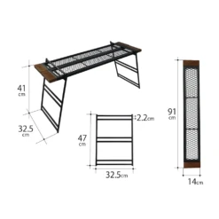 DoD Tequila Rack -Zipp Camping Shop TB2 477 BK 5