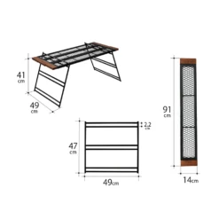 DoD Tequila Table 25 DoD Tequila Table -Zipp Camping Shop TB4 746 BK 5