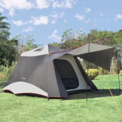 Vidalido Large Instant Cabin Tent Plus - White Coffee 13 Vidalido Large Instant Cabin Tent Plus - White Coffee -Zipp Camping Shop TT 091 5 6