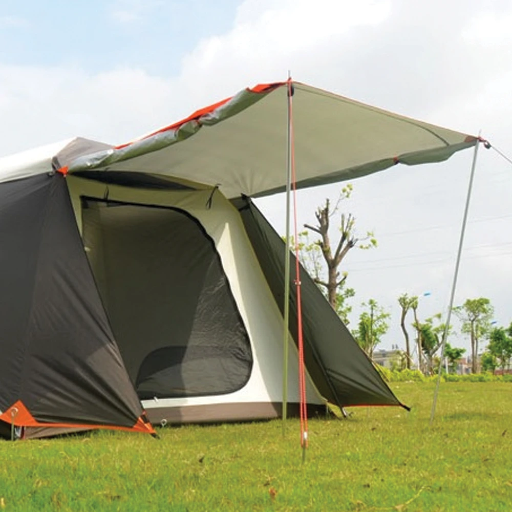 Vidalido Large Instant Cabin Tent Plus - White Coffee 10 Vidalido Large Instant Cabin Tent Plus - White Coffee - Image 8