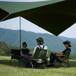 DoD Cheese Tarp M - Khaki -Zipp Camping Shop TT10 739 KH 3