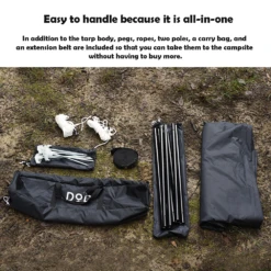 DoD Itsuka No Tarp 26 DoD Itsuka No Tarp -Zipp Camping Shop TT5 631 BK 9 b42eb850 ba82 41b4 a60f ca5eb00f994c