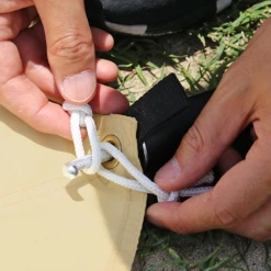 DoD Okura Tarp - Black -Zipp Camping Shop TT8 583 BK 11