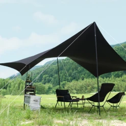 DoD Okura Tarp - Black -Zipp Camping Shop TT8 583 BK 20