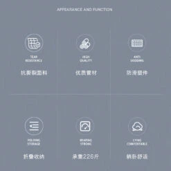 Adventurer Tanxianzhe Portable Campbed Khaki -Zipp Camping Shop TXZ 0524 05