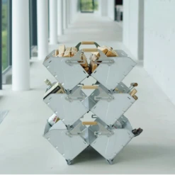 Snow Peak Stacking Shelf Container -Zipp Camping Shop UG 055G 06