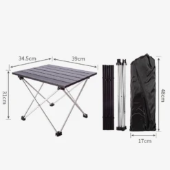 Camp Leader Aluminium Folding Table Black 9 Camp Leader Aluminium Folding Table Black -Zipp Camping Shop Untitled 4