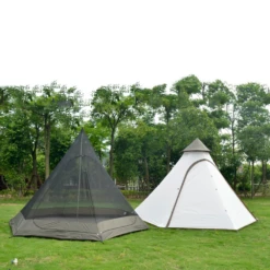 Vidalido Cone Teepee Tent - Black -Zipp Camping Shop VIDALIDOCONETEEPEETENTBLACK 06