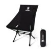 OneTigris Portable Camping Chair Large - Black 1 OneTigris Portable Camping Chair Large - Black -Zipp Camping Shop ce zdy03 bk 1 1 1