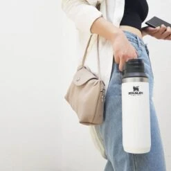 Stanley Adventure Switchback Travel Mug 12oz -Zipp Camping Shop stanley adventure switchback tek el termos bardak 0 47 lt beyaz 6 min 600x600 194d00f5 fd9e 4134 87f3 671bacd76626