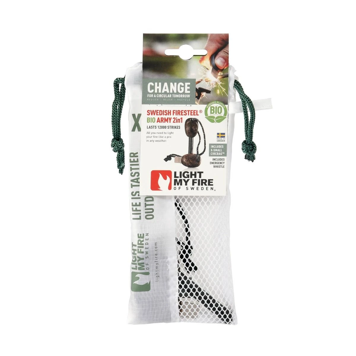 Light My Fire FireSteel BIO Army - Cocoshell 5 Light My Fire FireSteel BIO Army - Cocoshell - Image 3