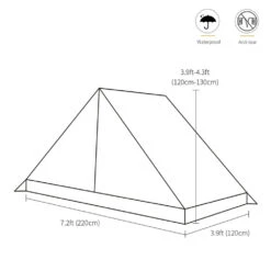 OneTigris Tangram UL Double Tent -Zipp Camping Shop tg swt01 cb 2