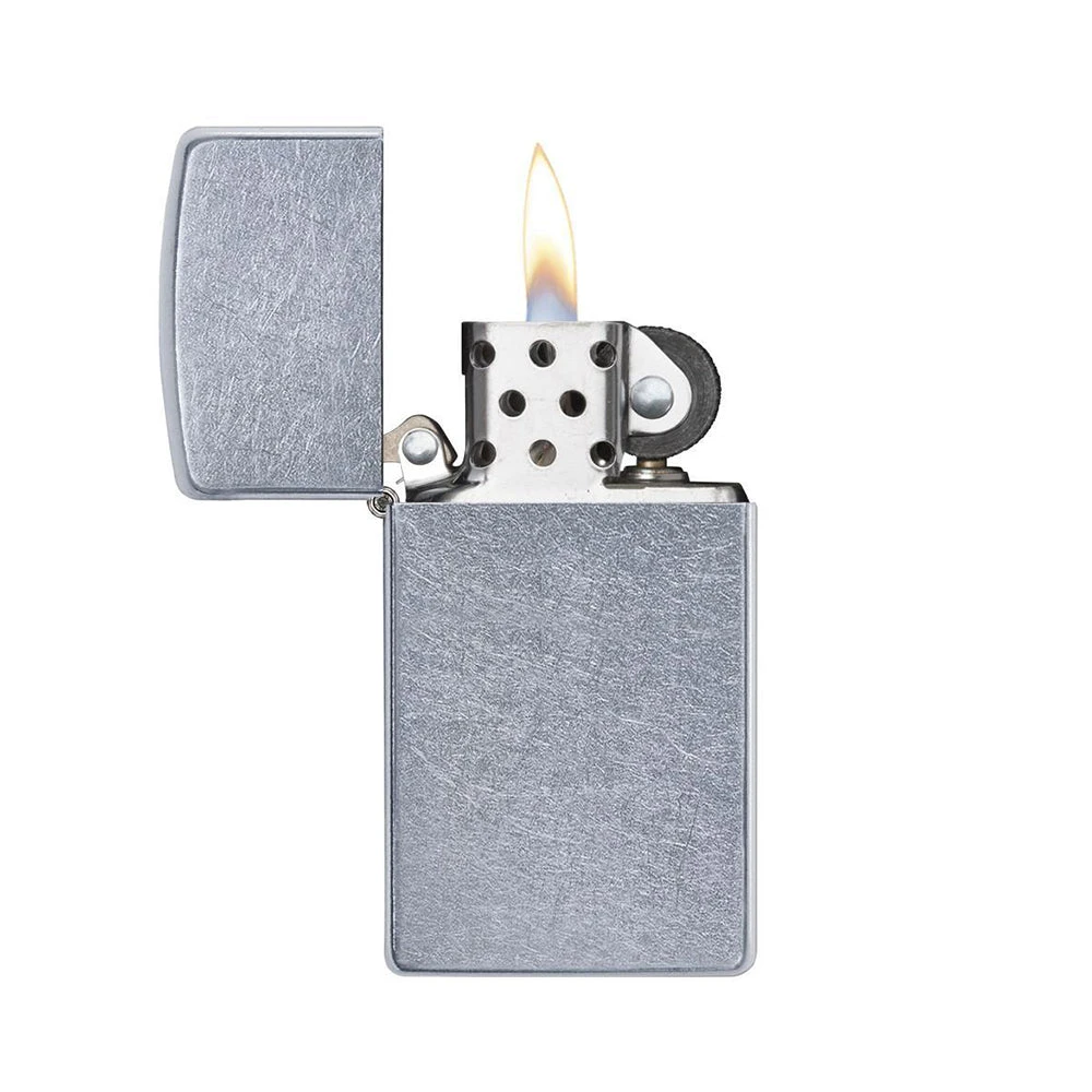 Zippo 1607 Slim® Street Chrome™ - Refillable Windproof Lighter 4 Zippo 1607 Slim® Street Chrome™ - Refillable Windproof Lighter - Image 2