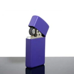 Zippo 1637ZL Slim Purple Matte With Zippo Logo - Refillable Windproof Lighter 7 Zippo 1637ZL Slim Purple Matte With Zippo Logo - Refillable Windproof Lighter -Zipp Camping Shop zippo 1637ZL 4